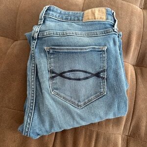 Abercrombie & Fitch Light Blue Straight Leg Jeans
